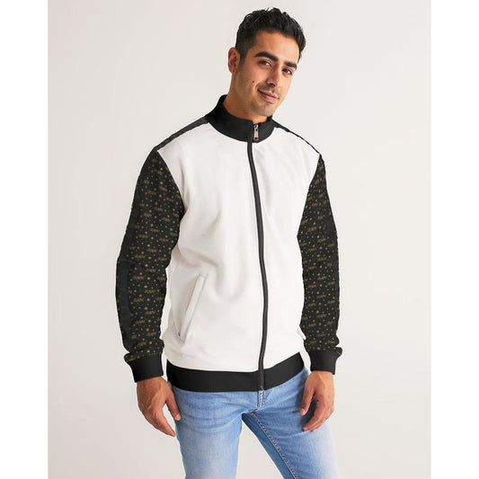 RM  Men's Stripe-Sleeve Track Jacket RODOLFO MEDINA 