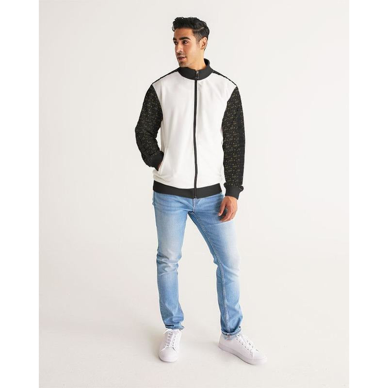 RM  Men's Stripe-Sleeve Track Jacket RODOLFO MEDINA 