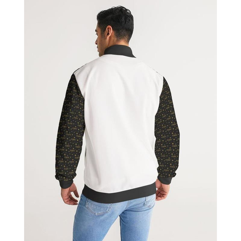 RM  Men's Stripe-Sleeve Track Jacket RODOLFO MEDINA 