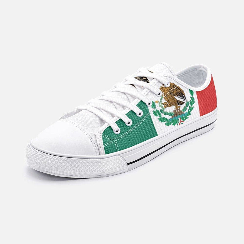 RM Mexico Unisex Low Top Canvas Sneakers RODOLFO MEDINA 