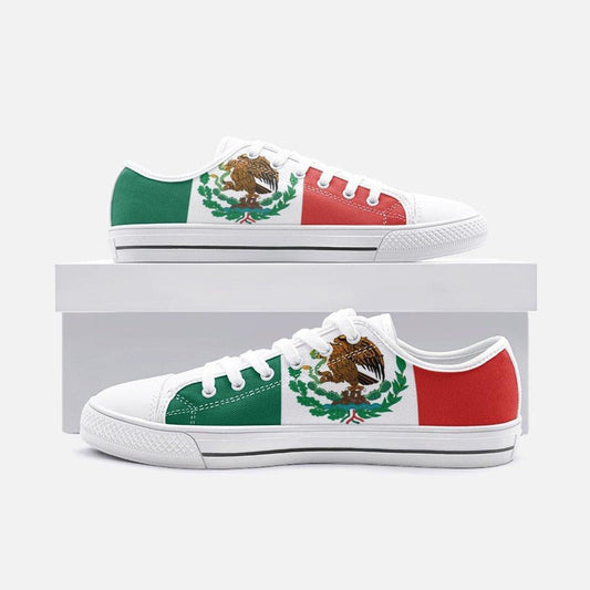 RM Mexico Unisex Low Top Canvas Sneakers RODOLFO MEDINA 