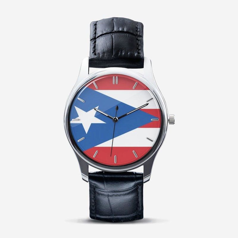 RM PR Classic Fashion Unisex Print Black Quartz Watch RODOLFO MEDINA 