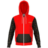 RM RED ST ZIP-UP HOODIE RODOLFO MEDINA 