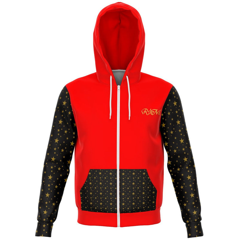 RM RED ST ZIP-UP HOODIE RODOLFO MEDINA 