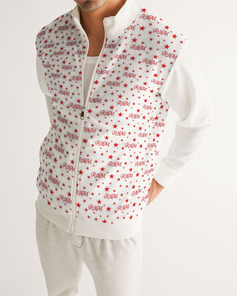 RM Red P  Men's Track Jacket RODOLFO MEDINA 