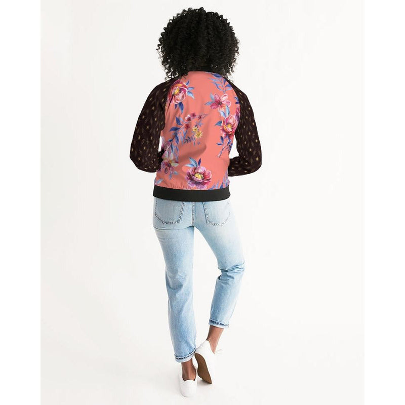 RM S Floral  Women's Bomber Jacket RODOLFO MEDINA 