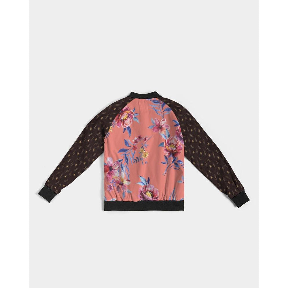 RM S Floral  Women's Bomber Jacket RODOLFO MEDINA 