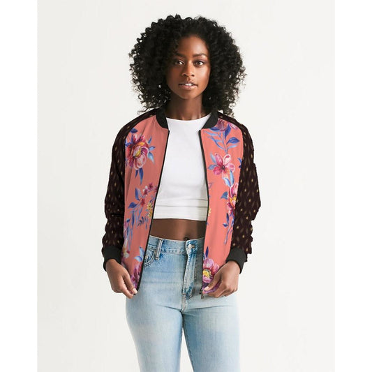 RM S Floral  Women's Bomber Jacket RODOLFO MEDINA 