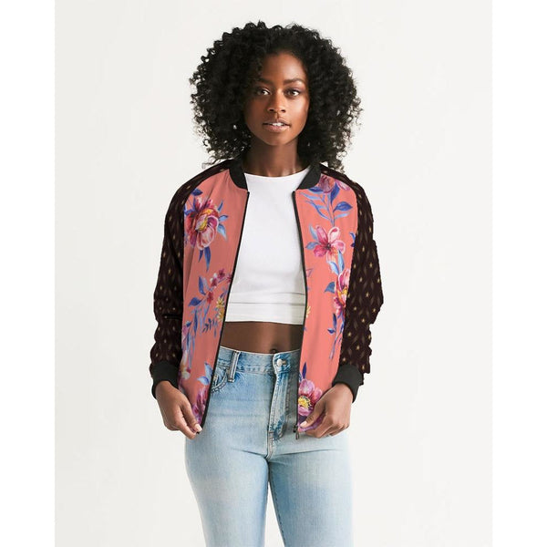 RM S Floral  Women's Bomber Jacket RODOLFO MEDINA 