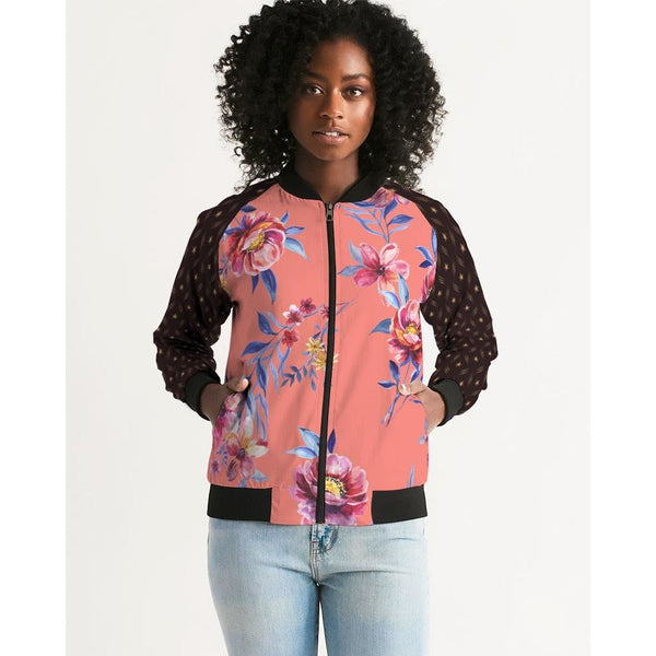 RM S Floral  Women's Bomber Jacket RODOLFO MEDINA 