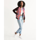 RM S Floral  Women's Bomber Jacket RODOLFO MEDINA 