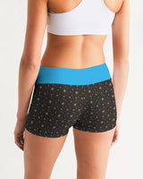 RM SBL  Women's Mid-Rise Yoga Shorts RODOLFO MEDINA 