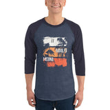 RM SD 3/4 sleeve raglan shirt RODOLFO MEDINA 