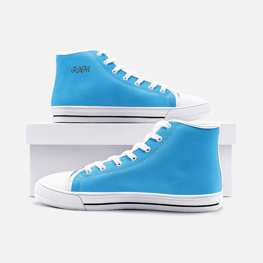 RM SF Unisex High Top Canvas Shoes RODOLFO MEDINA 