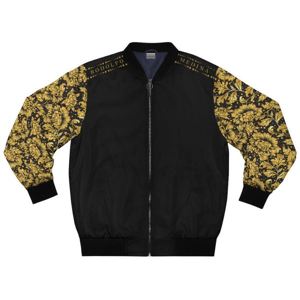 RM SP Floral Unisex Bomber Jacket RODOLFO MEDINA 