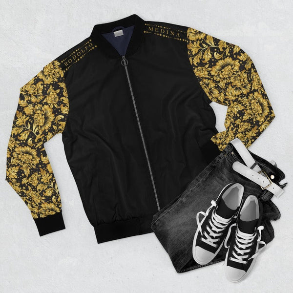 RM SP Floral Unisex Bomber Jacket RODOLFO MEDINA 