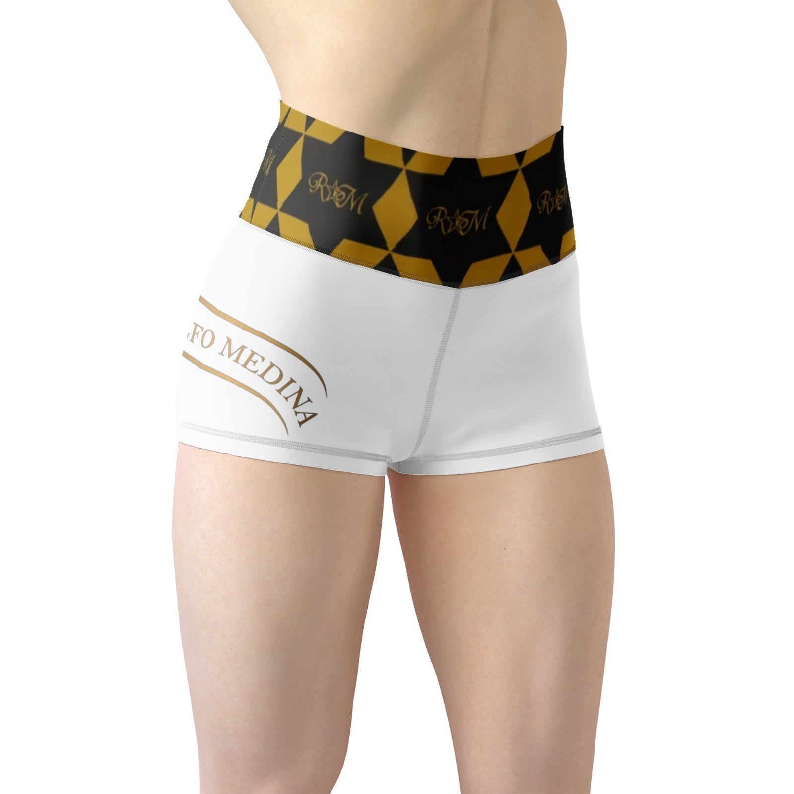 RM SQ Women's Yoga Shorts RODOLFO MEDINA 