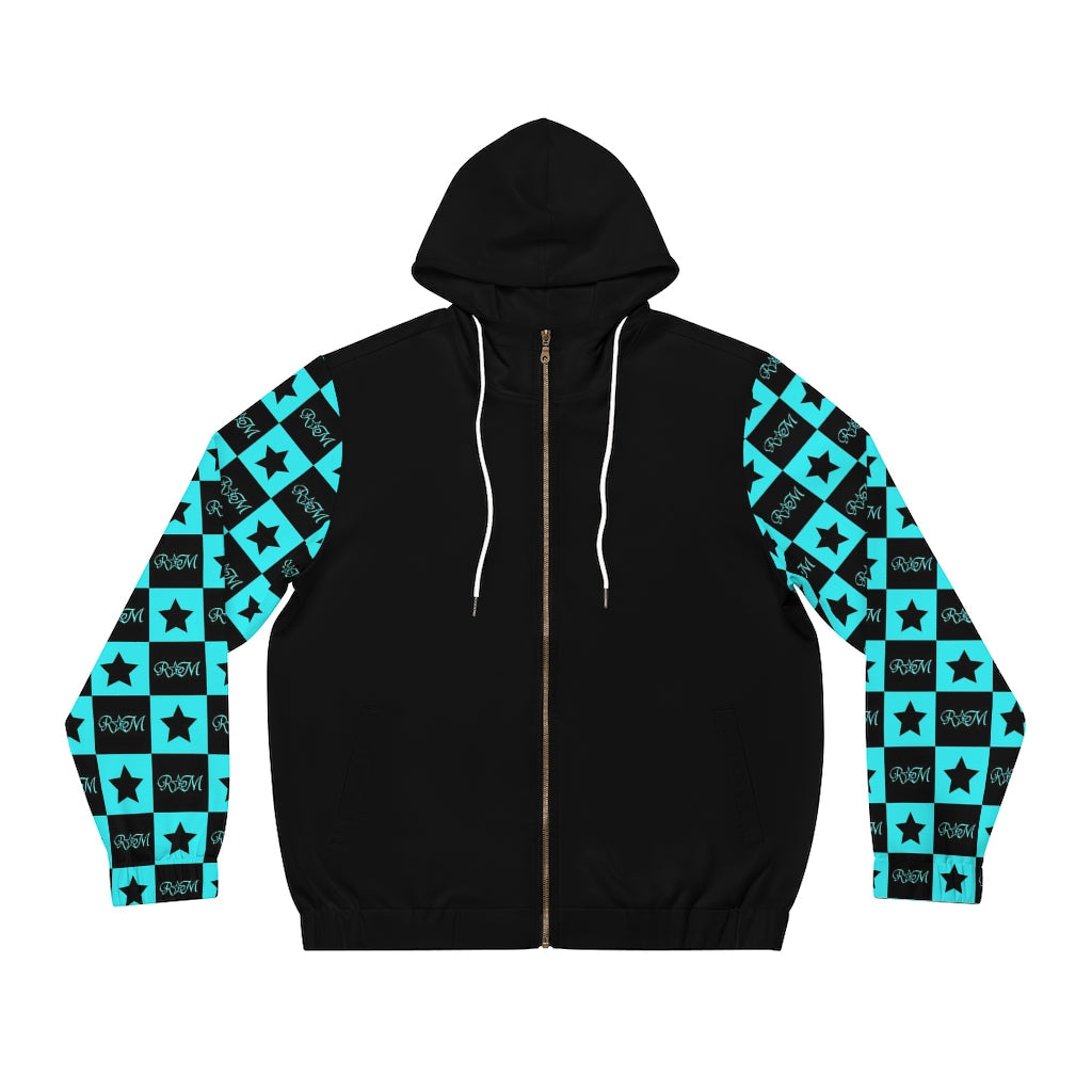 RM SQP  Men's Full-Zip Hoodie (AOP) RODOLFO MEDINA 