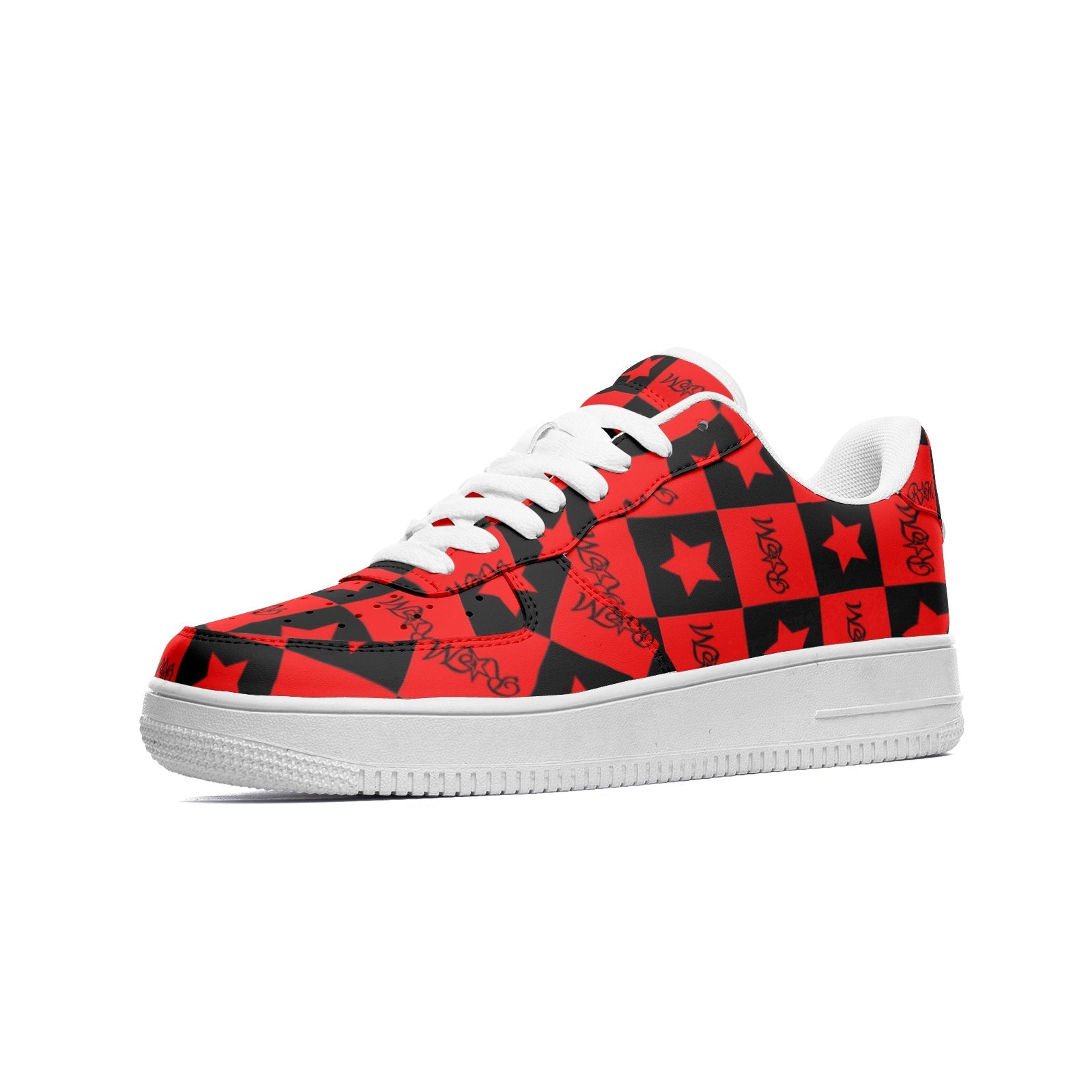 RM SQR Unisex Low Top Leather Sneakers RODOLFO MEDINA 