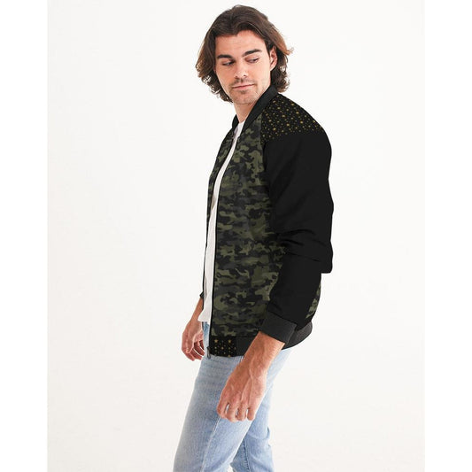 RM SS1 Camo  Men's Bomber Jacket RODOLFO MEDINA 