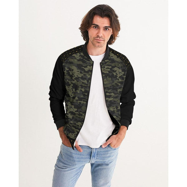RM SS1 Camo  Men's Bomber Jacket RODOLFO MEDINA 
