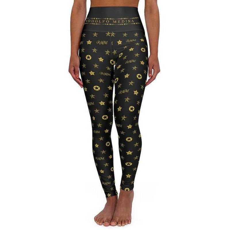 RM Sign High Waisted Yoga Leggings RODOLFO MEDINA 