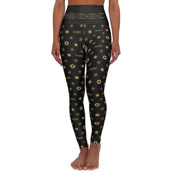 RM Sign High Waisted Yoga Leggings RODOLFO MEDINA 