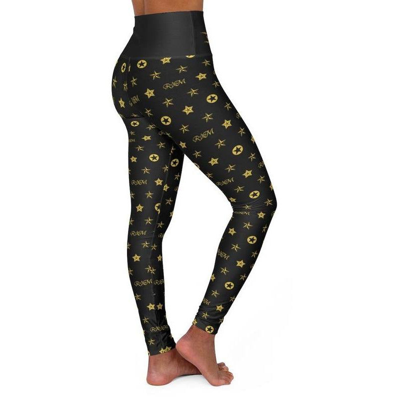 RM Sign High Waisted Yoga Leggings RODOLFO MEDINA 