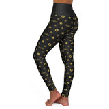RM Sign High Waisted Yoga Leggings RODOLFO MEDINA 