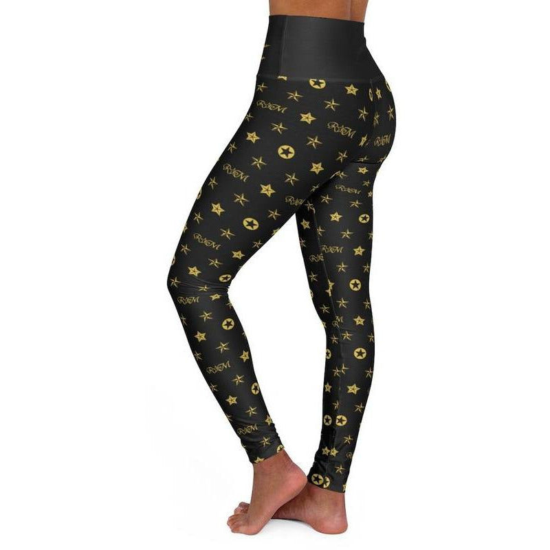 RM Sign High Waisted Yoga Leggings RODOLFO MEDINA 