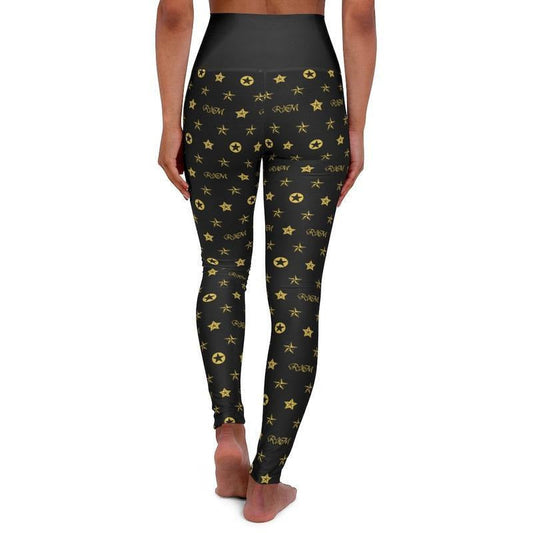 RM Sign High Waisted Yoga Leggings RODOLFO MEDINA 