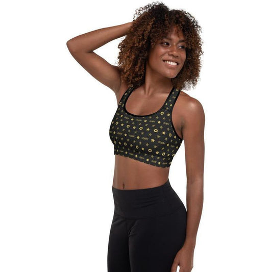 RM Sign Padded Sports Bra RODOLFO MEDINA 