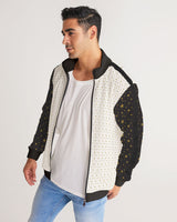 RM Signature Stars Men's Stripe-Sleeve Track Jacket RODOLFO MEDINA 