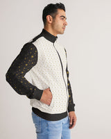 RM Signature Stars Men's Stripe-Sleeve Track Jacket RODOLFO MEDINA 