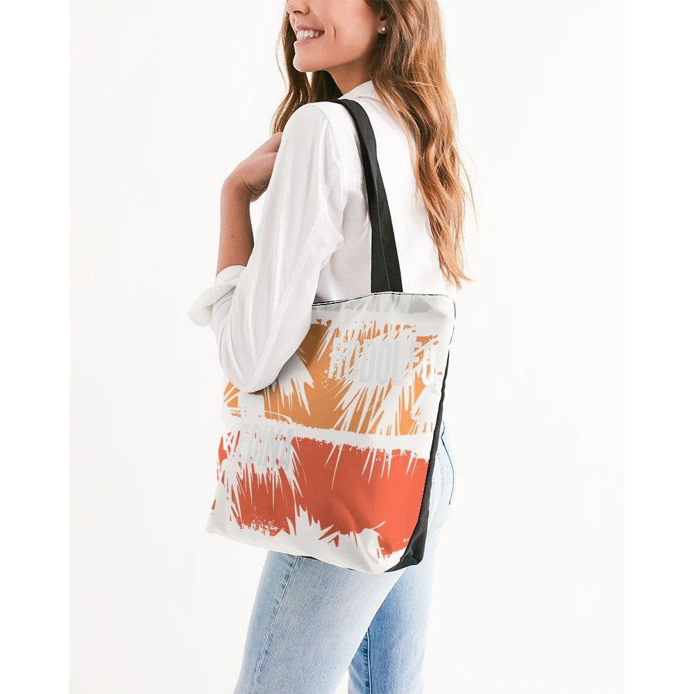 RM Summer  Canvas Zip Tote RODOLFO MEDINA 