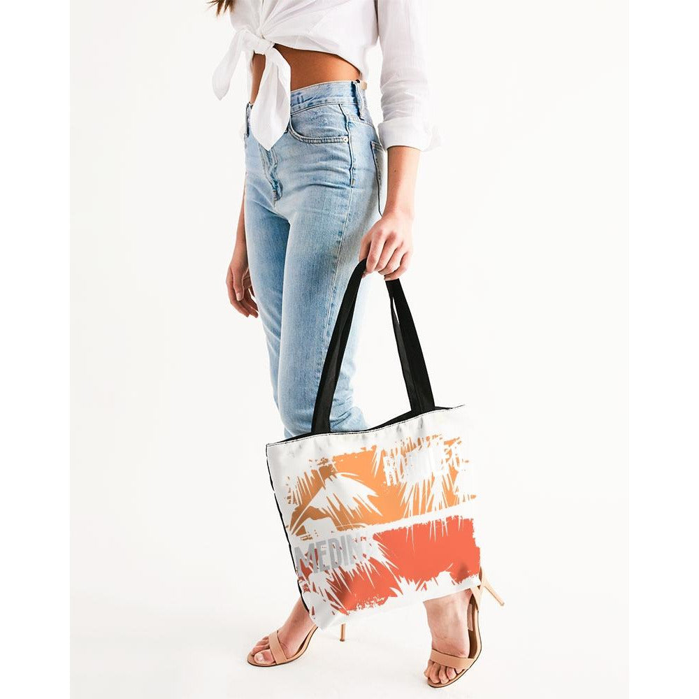 RM Summer  Canvas Zip Tote RODOLFO MEDINA 