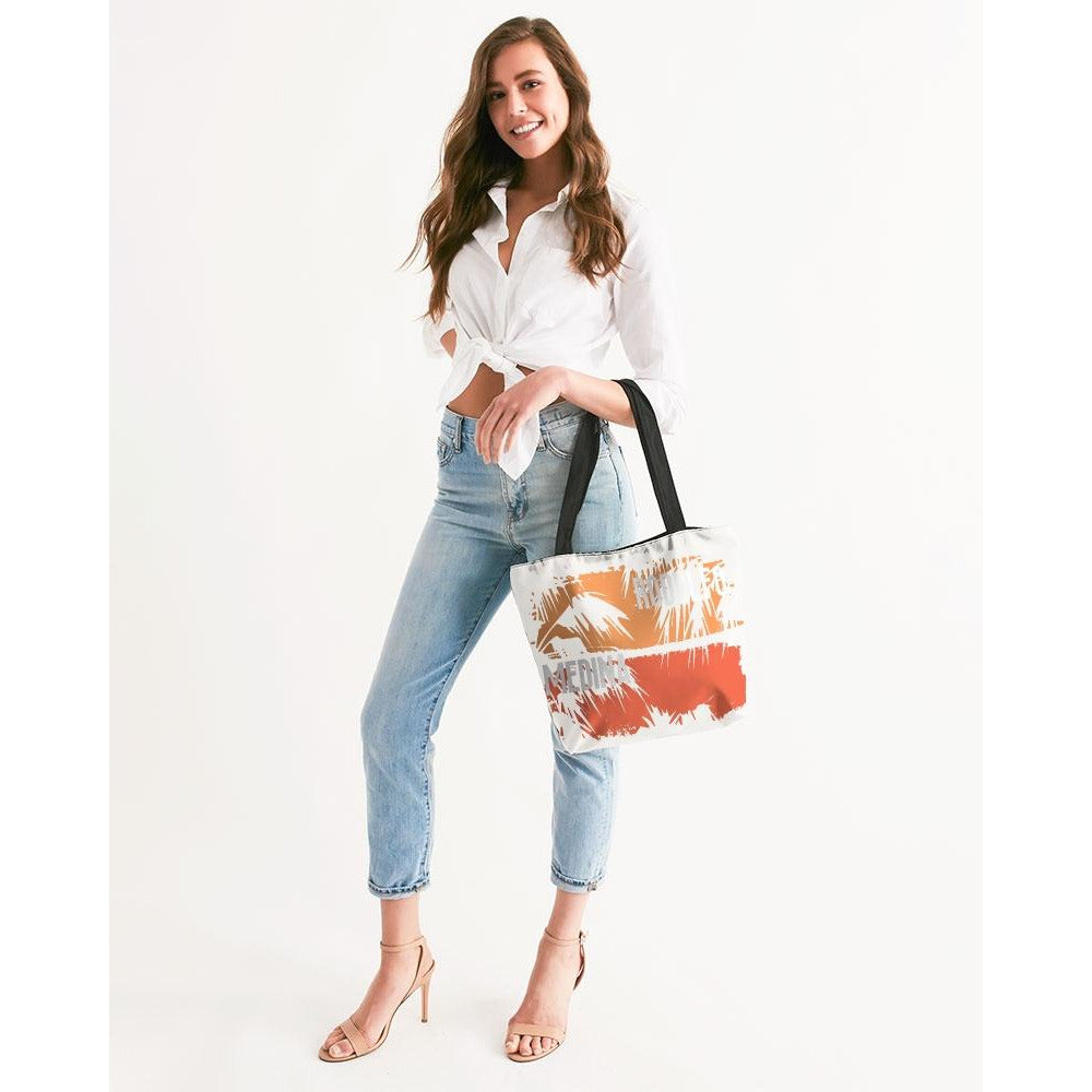RM Summer  Canvas Zip Tote RODOLFO MEDINA 