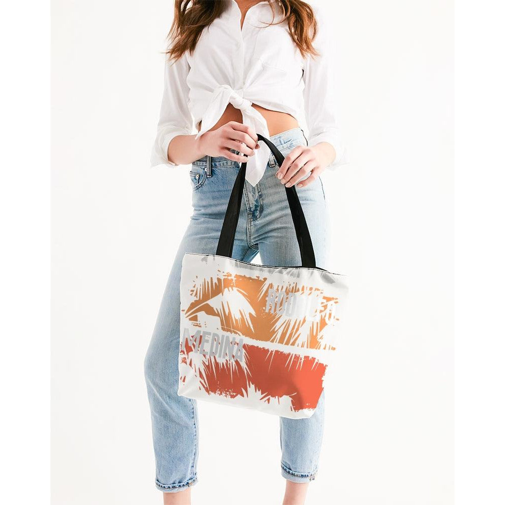 RM Summer  Canvas Zip Tote RODOLFO MEDINA 