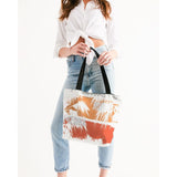 RM Summer  Canvas Zip Tote RODOLFO MEDINA 