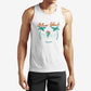 RM Summer Men's Performance Cotton Tank Top Shirt RODOLFO MEDINA 