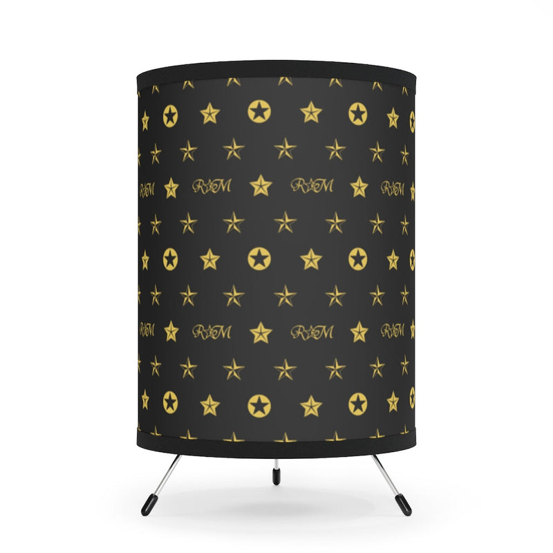 RM Tripod Lamp with High-Res Printed Shade RODOLFO MEDINA 