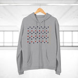 RM US2 Unisex Hooded Zip Sweatshirt RODOLFO MEDINA 
