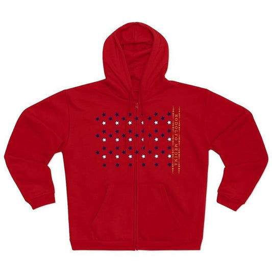 RM US2 Unisex Hooded Zip Sweatshirt RODOLFO MEDINA 