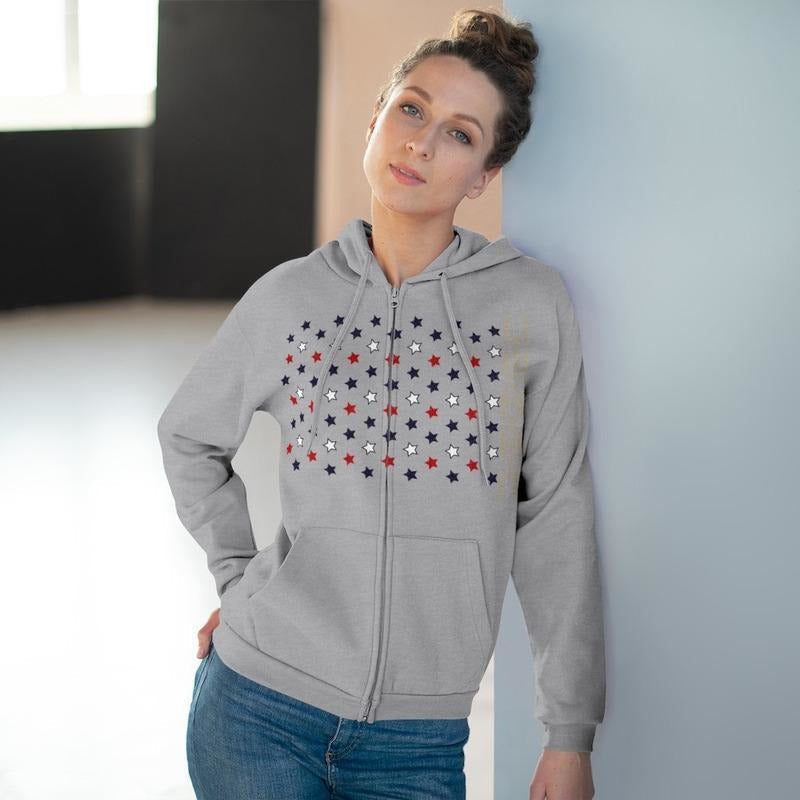 RM US2 Unisex Hooded Zip Sweatshirt RODOLFO MEDINA 