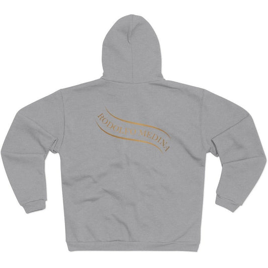 RM Unisex Hooded Zip Sweatshirt RODOLFO MEDINA 
