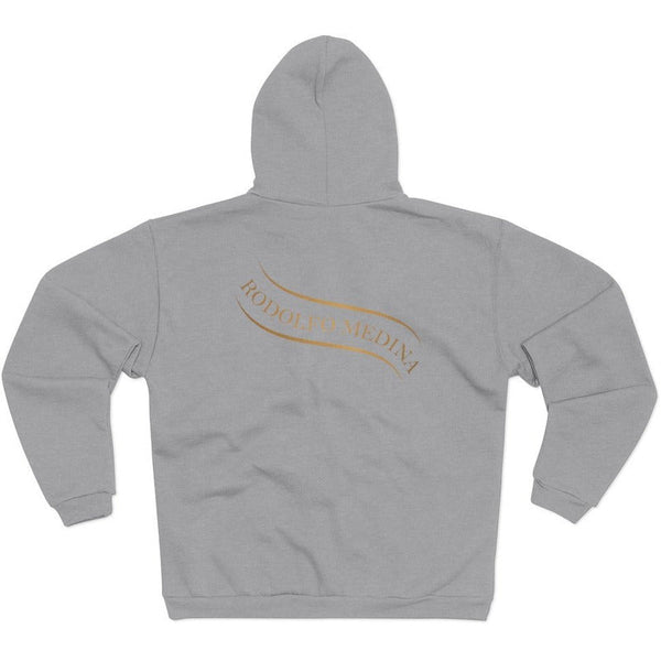 RM Unisex Hooded Zip Sweatshirt RODOLFO MEDINA 