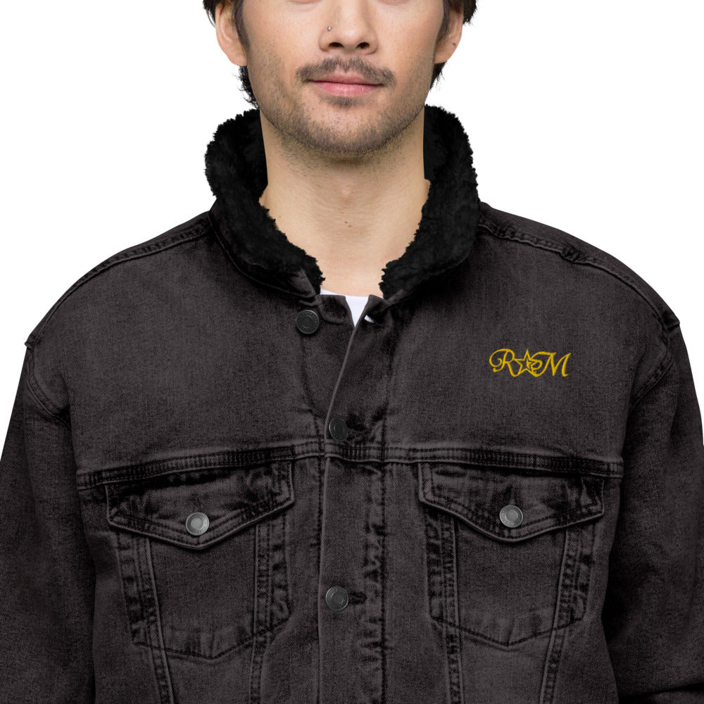 RM Unisex denim sherpa jacket RODOLFO MEDINA 