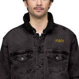 RM Unisex denim sherpa jacket RODOLFO MEDINA 