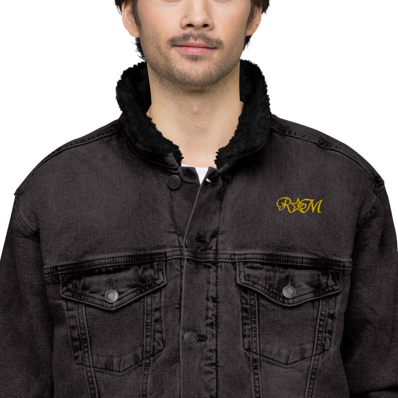 RM Unisex denim sherpa jacket RODOLFO MEDINA 