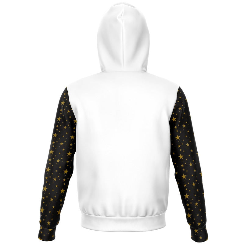 RM WHITE ST ZIP-UP HOODIE RODOLFO MEDINA 